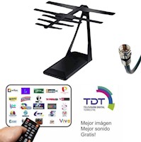 Antena HD Para TV LCD Smart TV Y Análoga VHF UHF Señal Digital